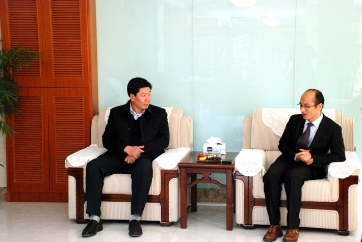 熱烈歡迎鹽城亭湖區(qū)副區(qū)長(zhǎng)、區(qū)政協(xié)主席呂主席一行蒞臨鹽城思科進(jìn)行調(diào)研指導(dǎo)